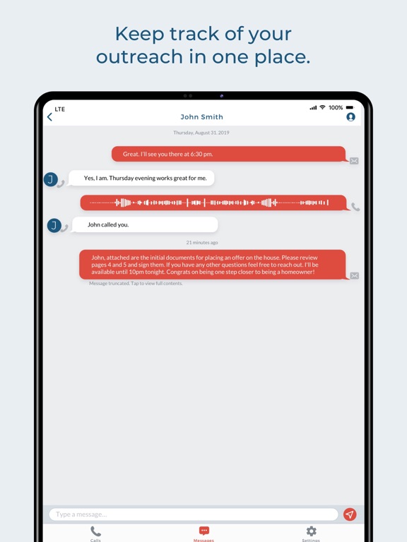Agent Legend iPad screenshot 2 - Business app