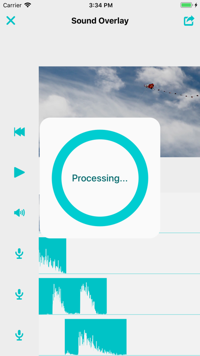 SoundOverlay iPhone screenshot 3 - Entertainment app