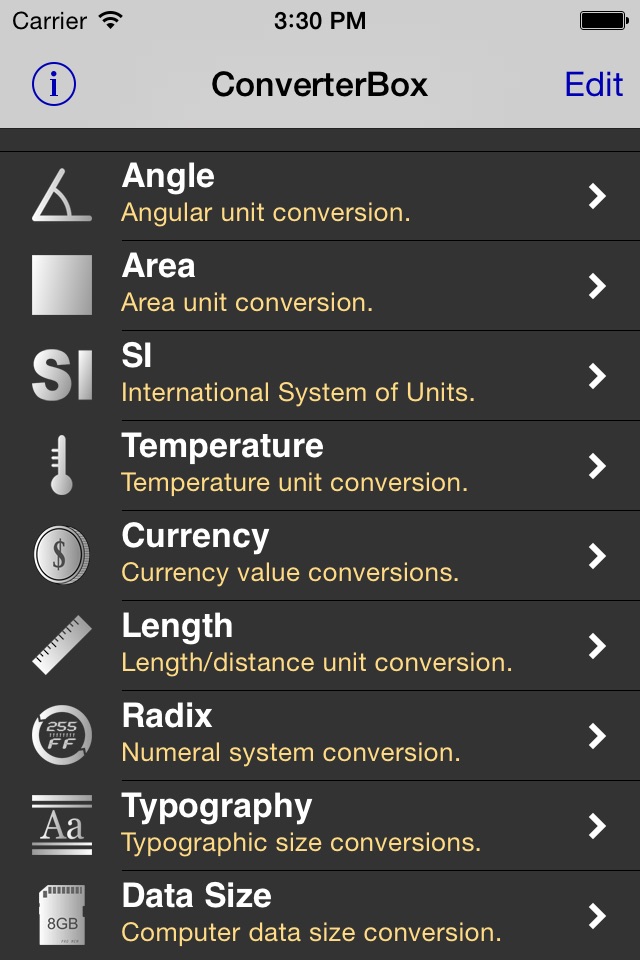 ConverterBox - Unit Converter screenshot 2