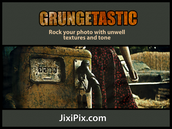 Grungetastic iPad app afbeelding 2