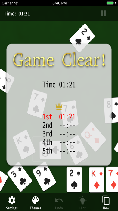 Screenshot #3 pour Pyramid Solitaire(Card Game)