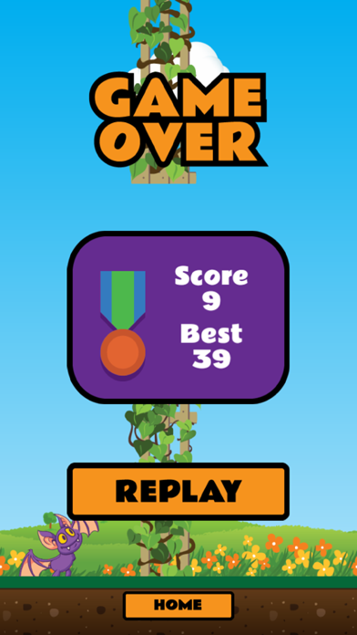 Flappy Fruit Bat Screenshot