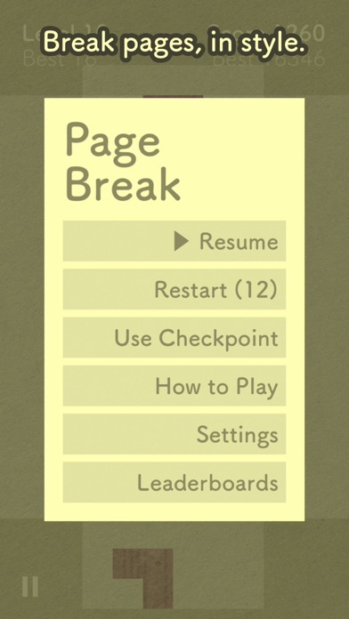 PageBreak Screenshot