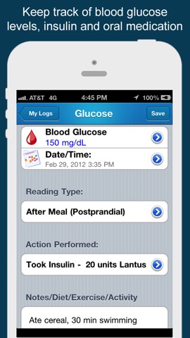 iDiabetes™ - Diabetes Trackerのおすすめ画像2