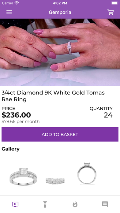 How to cancel & delete Gemporia Jewelry Auctions from iphone & ipad 1
