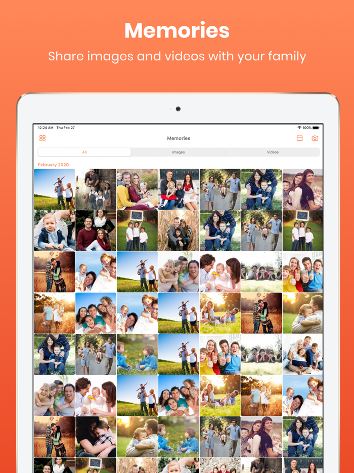 Poppinz Family Calendar App