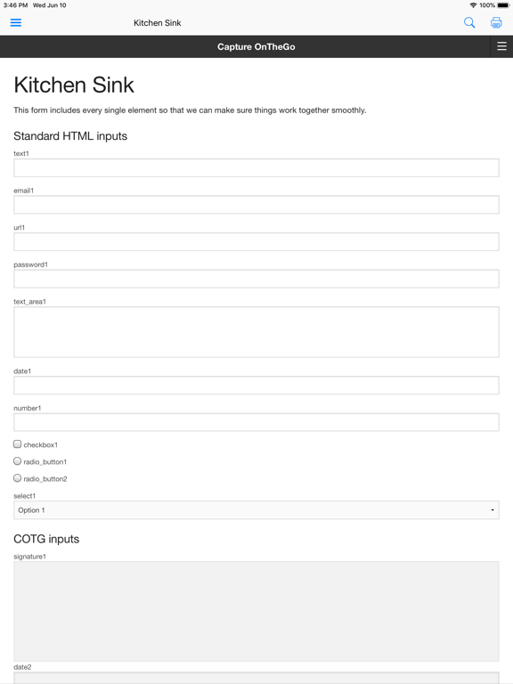 Capture OnTheGo iPad screenshot 7 - Business app