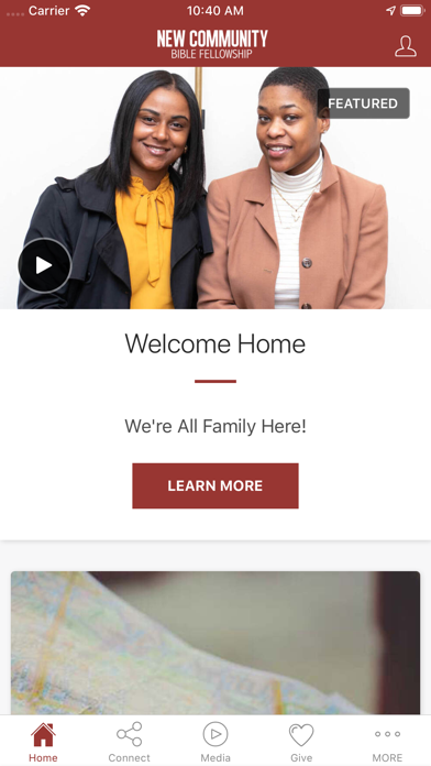 New Community Bible Fellowship Screenshot