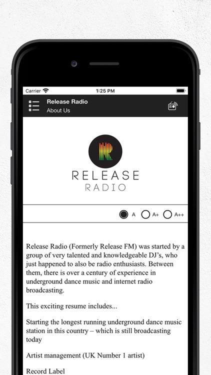 Release Radio screenshot-3