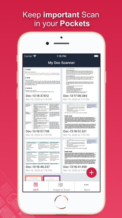 Doc : Image to Excel Converter screenshot-3