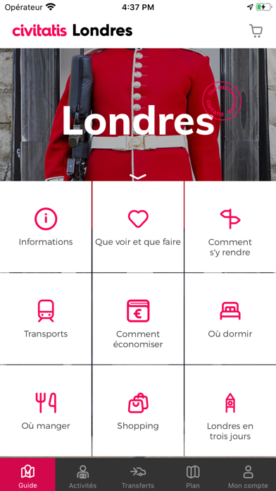 Screenshot #2 pour Guide de Londres Civitatis.com