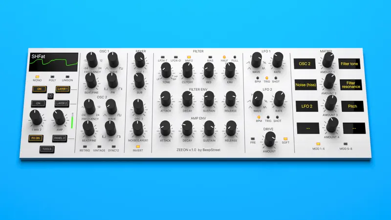 Zeeon synth screenshot 1 of 4