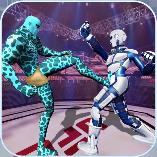 Robot vs Superhero Fighting 3D icon