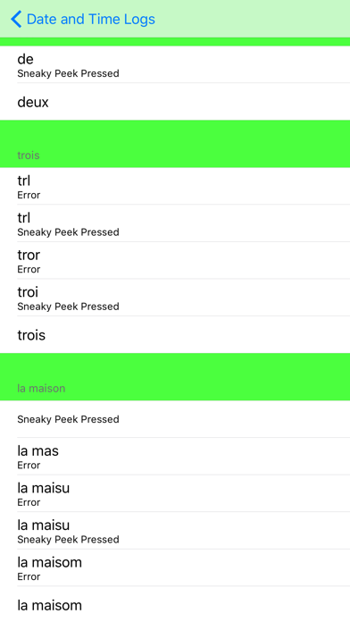 French Spelling Hangman Screenshot