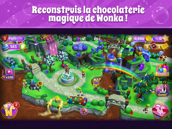 Screenshot #4 pour Wonka's World of Candy Match 3
