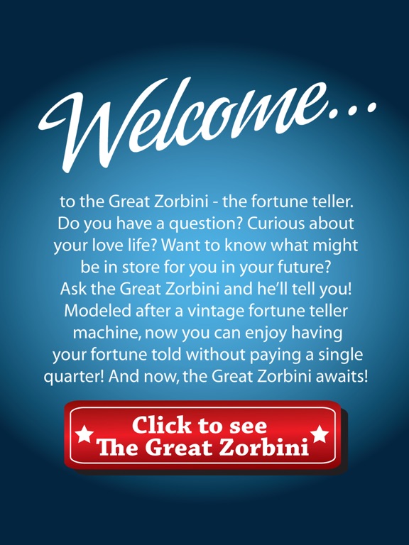 Screenshot #5 pour Great Zorbini Fortune Teller