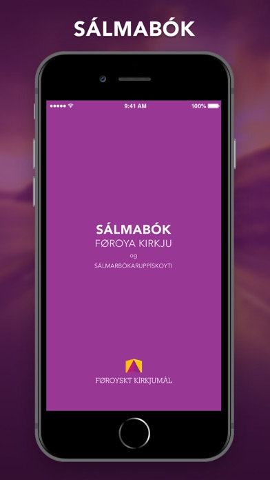 Sálmabók Screenshot