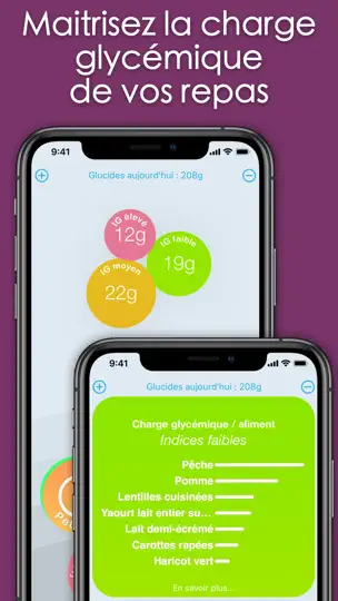 Capture d'écran de Calories Minute sur iPhone 3
