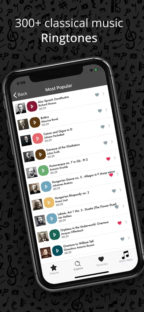 Classical Music Song Ringtones - Music App | MWM
