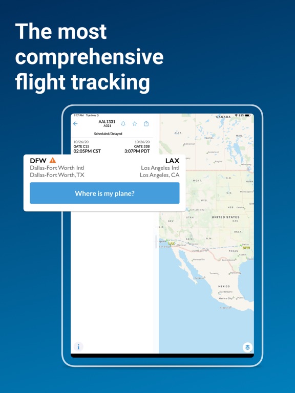 FlightAware Flight Trackerのおすすめ画像1