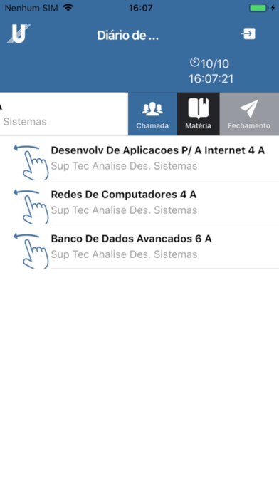 App Professor - Unimar Screenshot