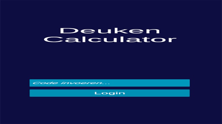 Deuken Calculator