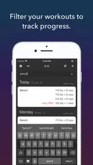 lift log: #1 weightlifting log iphone screenshot 3