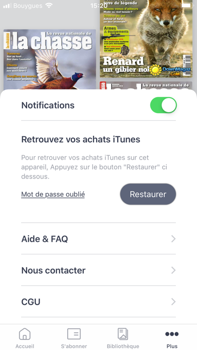 Revue Nationale de la Chasse Screenshot
