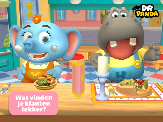 Dr. Panda Restaurant 3 iPad app afbeelding 4