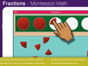 Montessori Preschool Fractions screenshot 1
