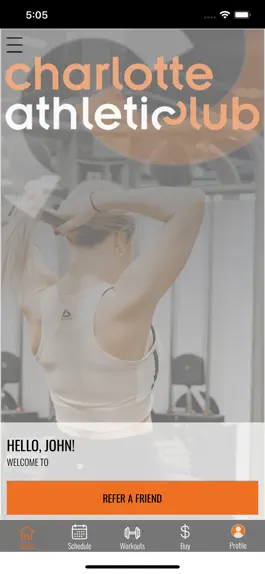 Game screenshot Charlotte Athletic Club apk