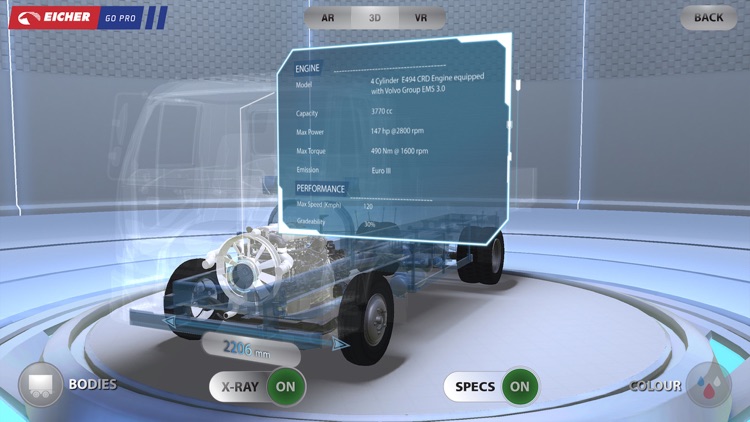 Virtual Reality Eicher Pro3008