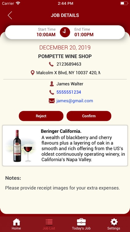 KA Ross Marketing Tasting App screenshot-3