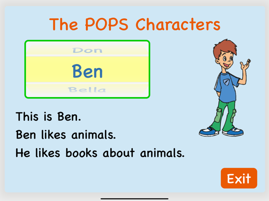 Red Series Reading Part 1 iPad screenshot 7 - Education app