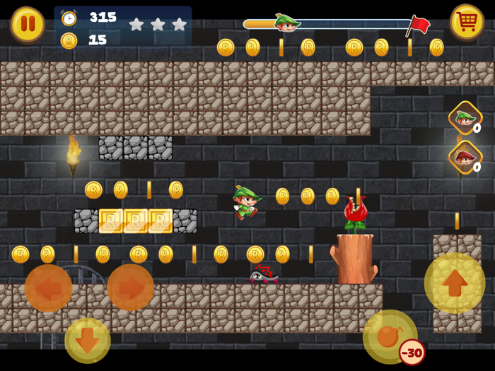 Robin Jungle World -Jump N Run