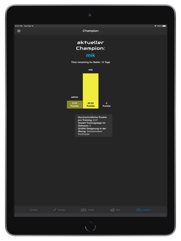 FitBat - The Bodybuilding App