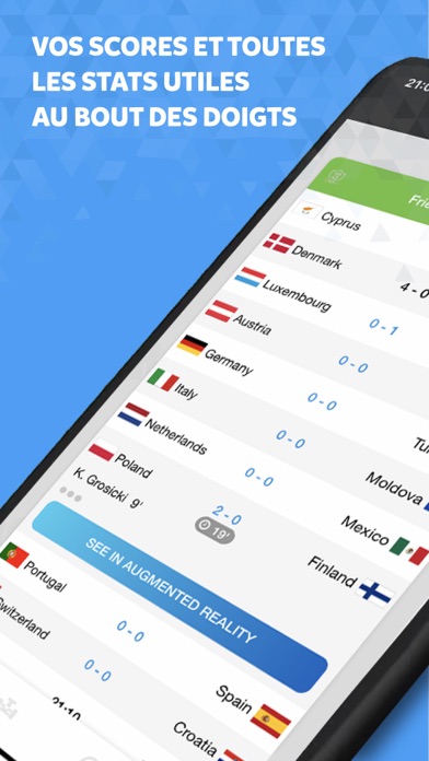 Screenshot #1 pour AR Sports - Live The Game
