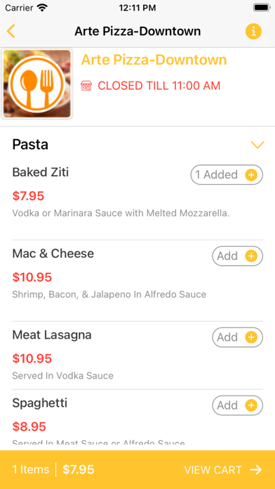 Arte Pizza Screenshot