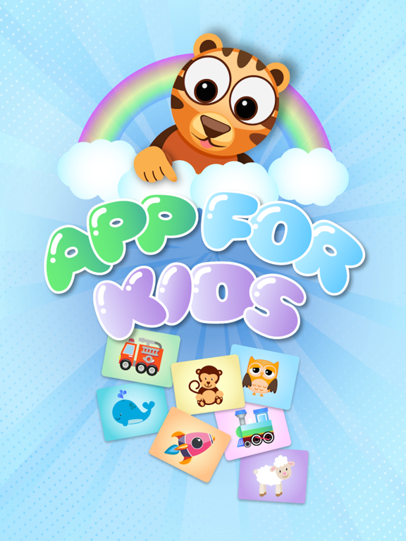 App For Kids iPad screenshot 1 - Education app