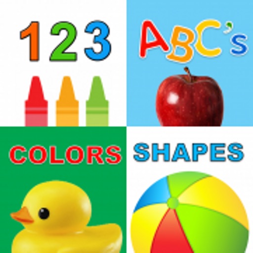 PreK Letters Numbers Learning Icon