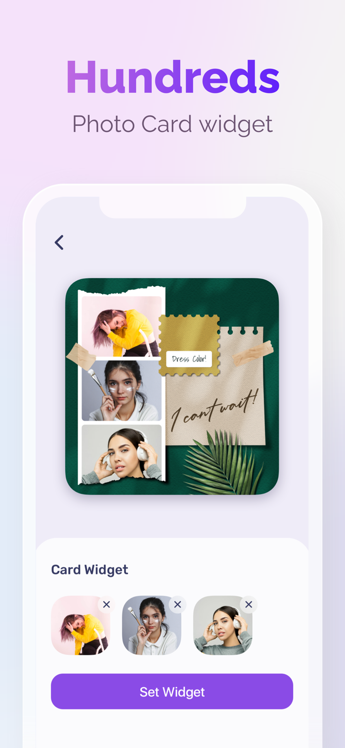 Photo Widgets on Home Screen