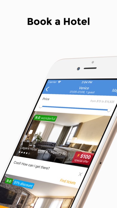 Way Out Travels iPhone screenshot 5 - Travel app