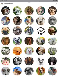 Cute Dog Sticker Set ipad bilder 1