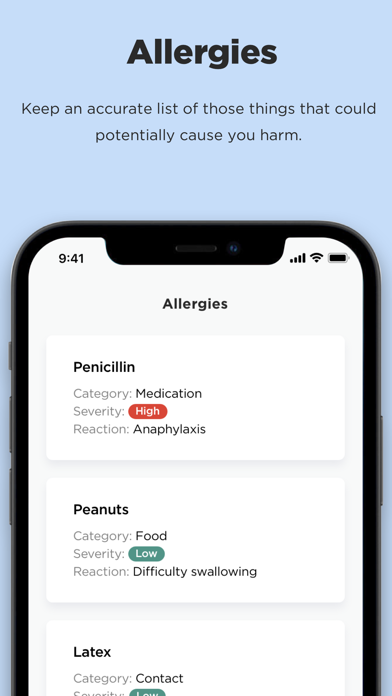 Narus Health Screenshot