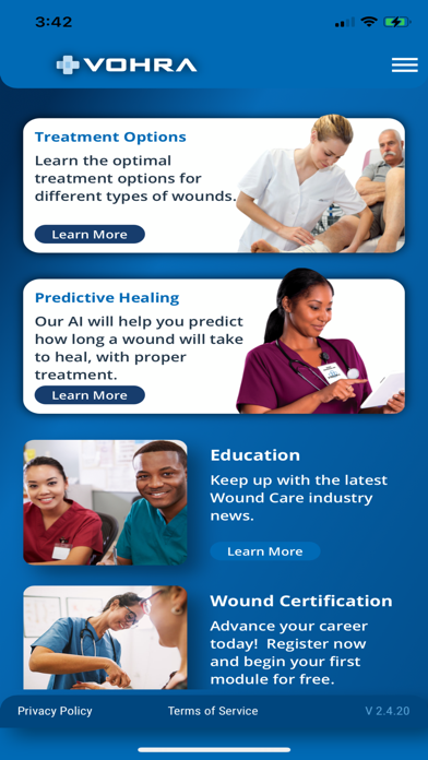 Vohra Wound Care Screenshot
