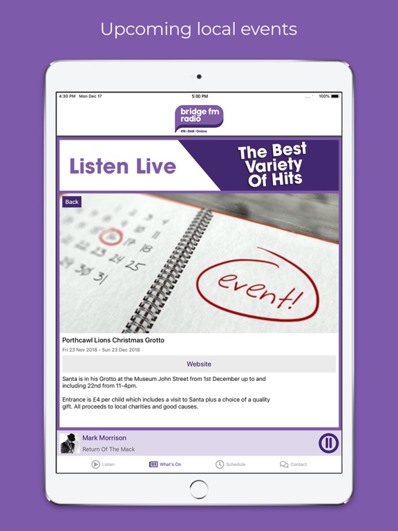 Screenshot #6 pour Bridge FM Radio