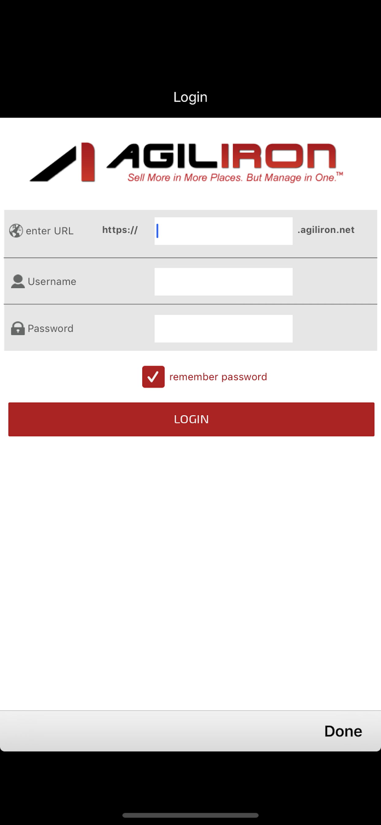 Agiliron Warehouse Management