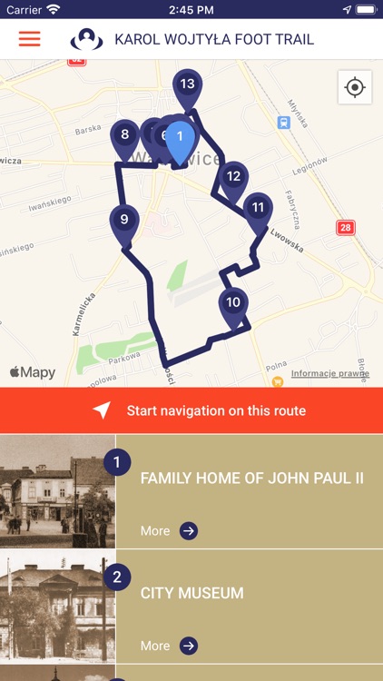 Szlak Karola Wojtyły