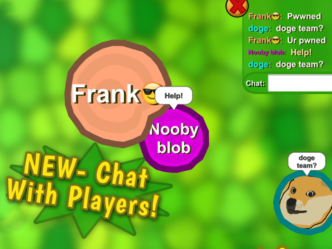 Screenshot #5 pour BLEWP! Eat or be Eaten .IO Ⓞ Free-for-all MMO AGAroI Games Online!