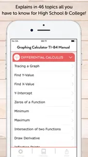 ti-84 ce calculator manual iPhone Captures Décran 2
